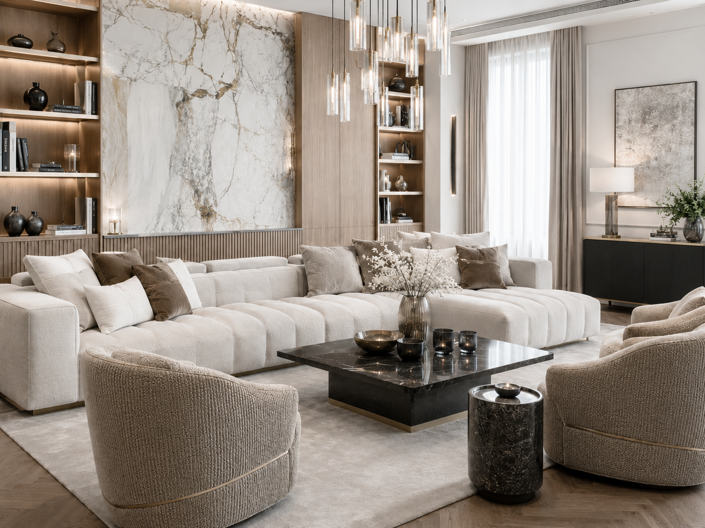 Salon complet haut de gamme